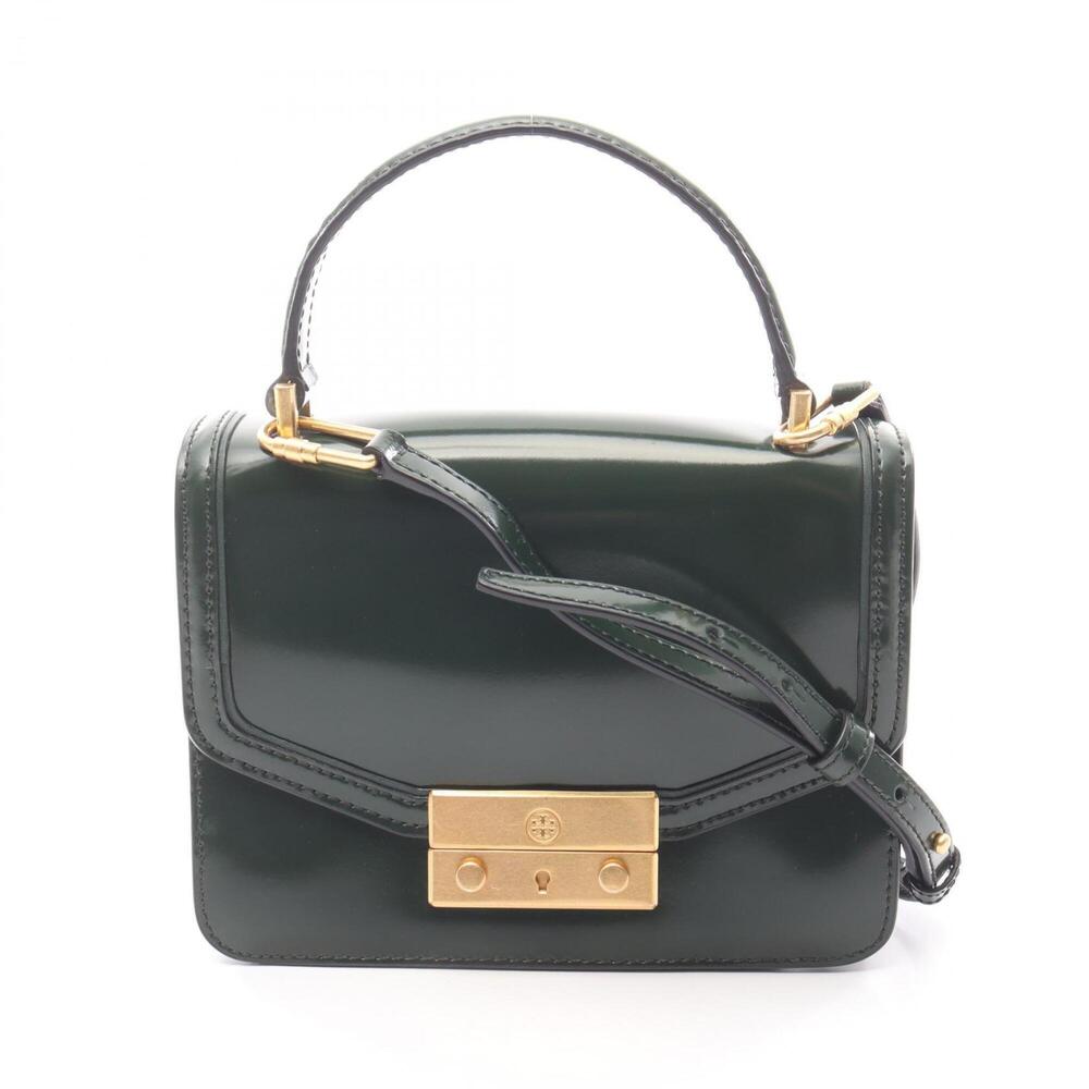 Tory Burch Juliette Mini Handbag, Leather, Women's, Green
